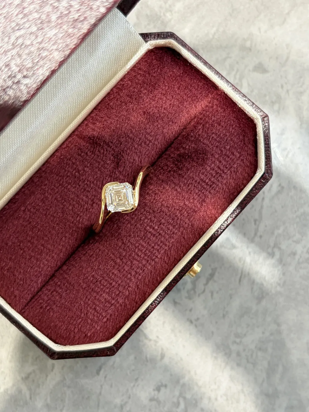 Кольцо «Ашер» в винтажном стиле, 1 ct — фото 3