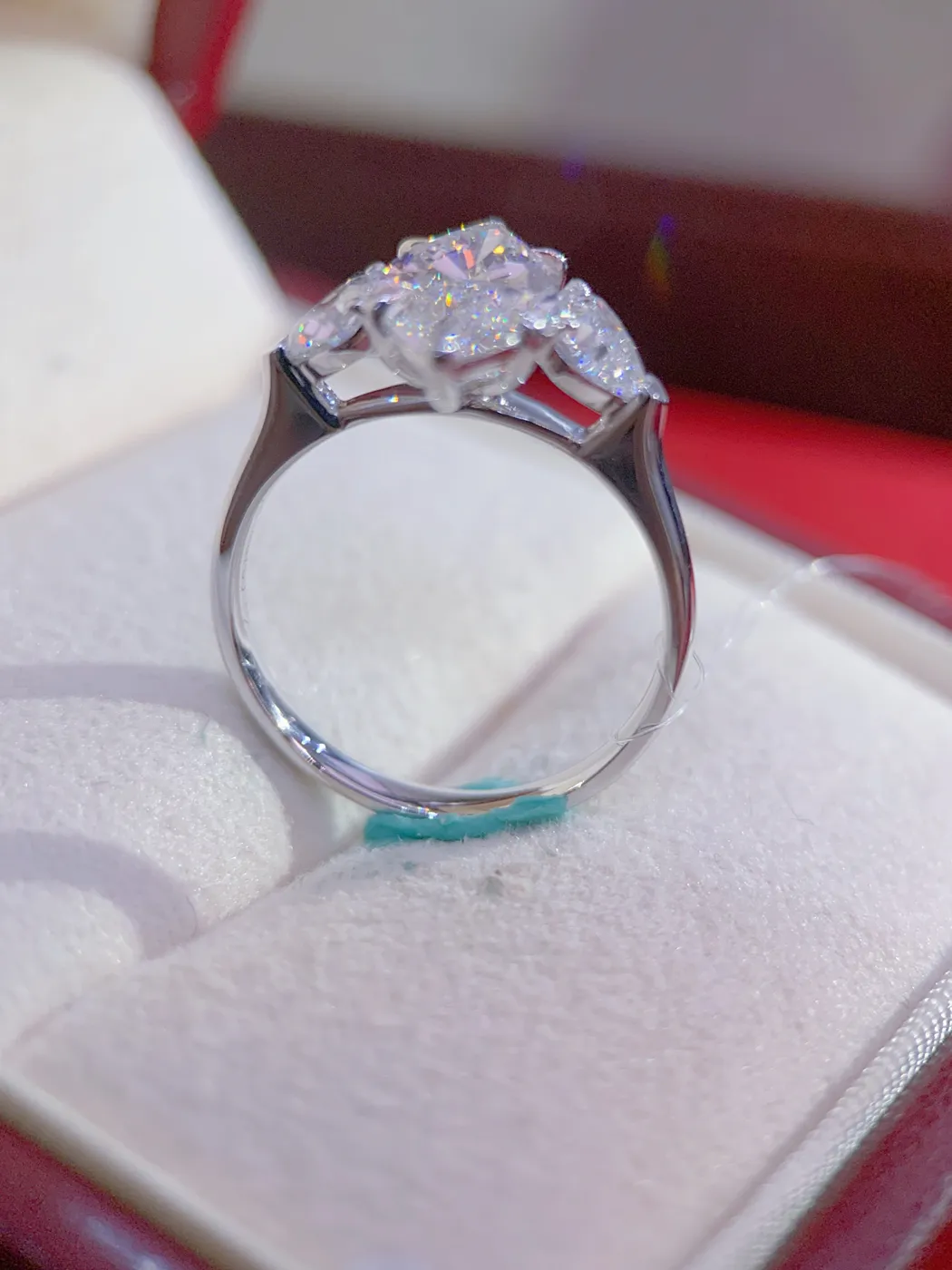 Кольцо-солитер «Маркиз», 2,38 ct — фото 3