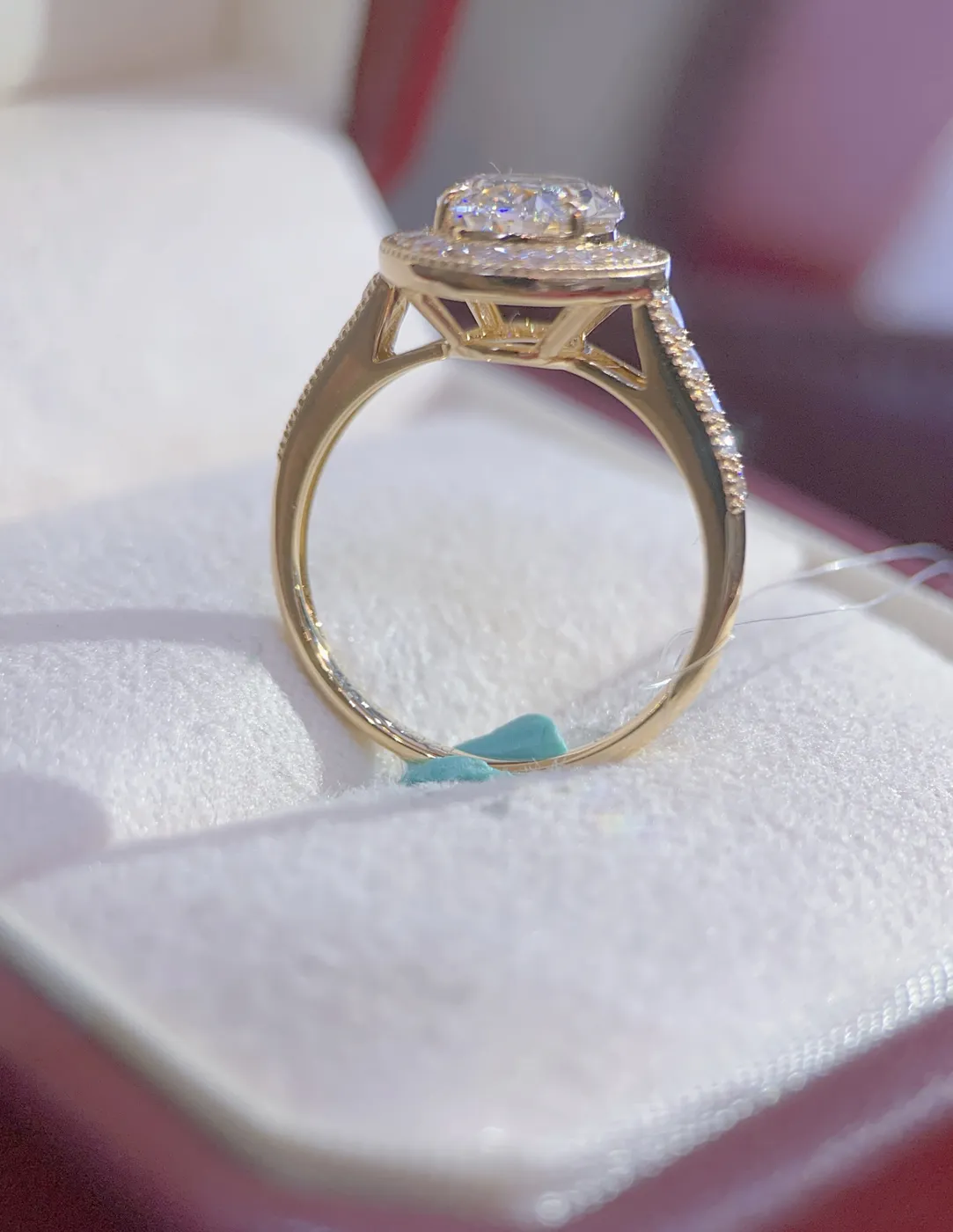 Кольцо-солитер «Овал», 2,02 ct — фото 4