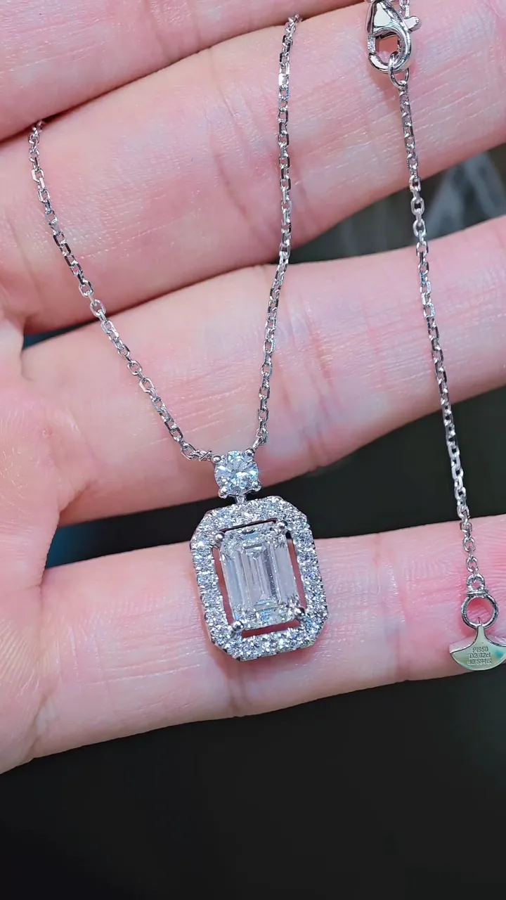 Подвеска-флакон «Изумруд», 2,02 ct — фото 1