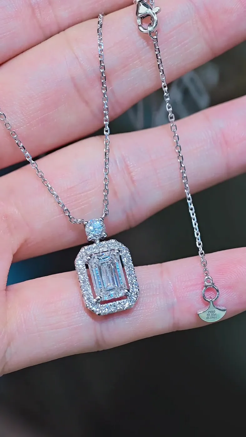 Подвеска-флакон «Изумруд», 2,02 ct — фото 2