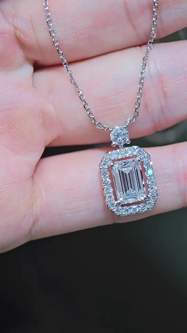 Подвеска-флакон «Изумруд», 2,02 ct — фото 3