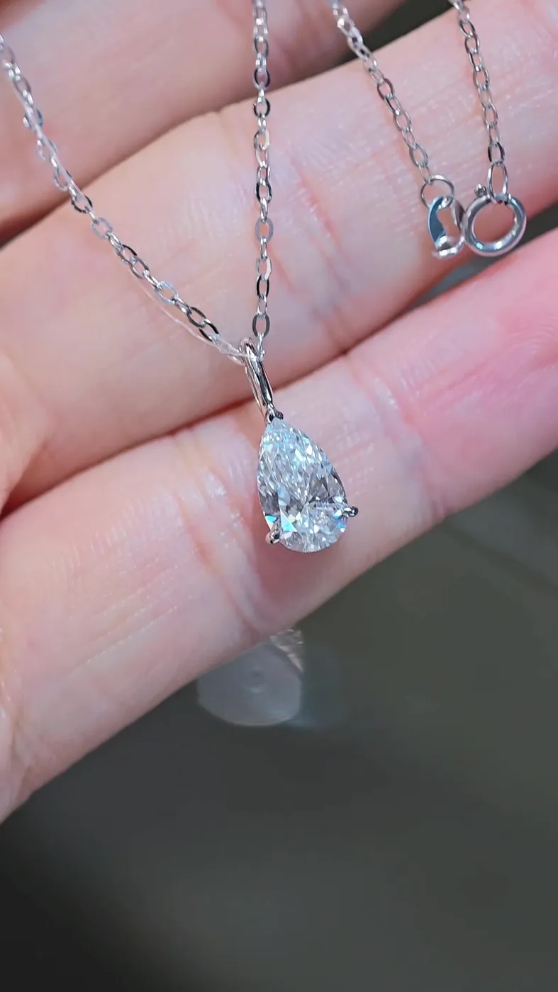 Подвеска «Груша», 1,07 ct — фото 3