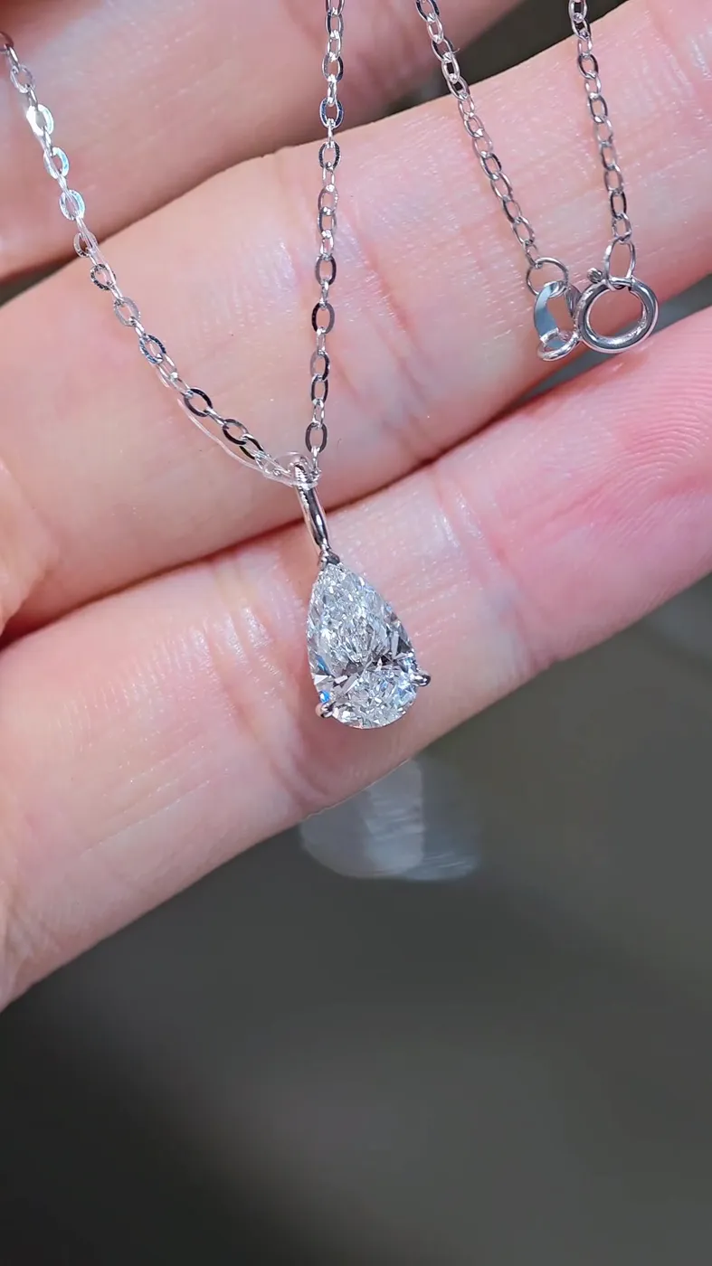 Подвеска «Груша», 1,07 ct — фото 4
