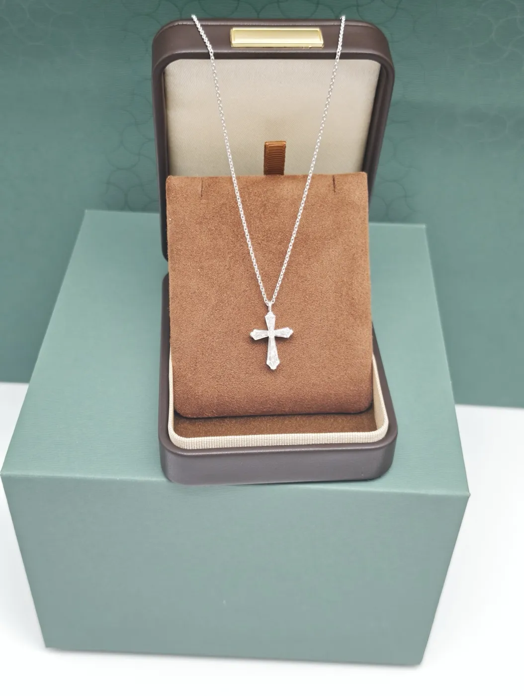 Подвеска-крест из бриллиантов, 2 ct — фото 1