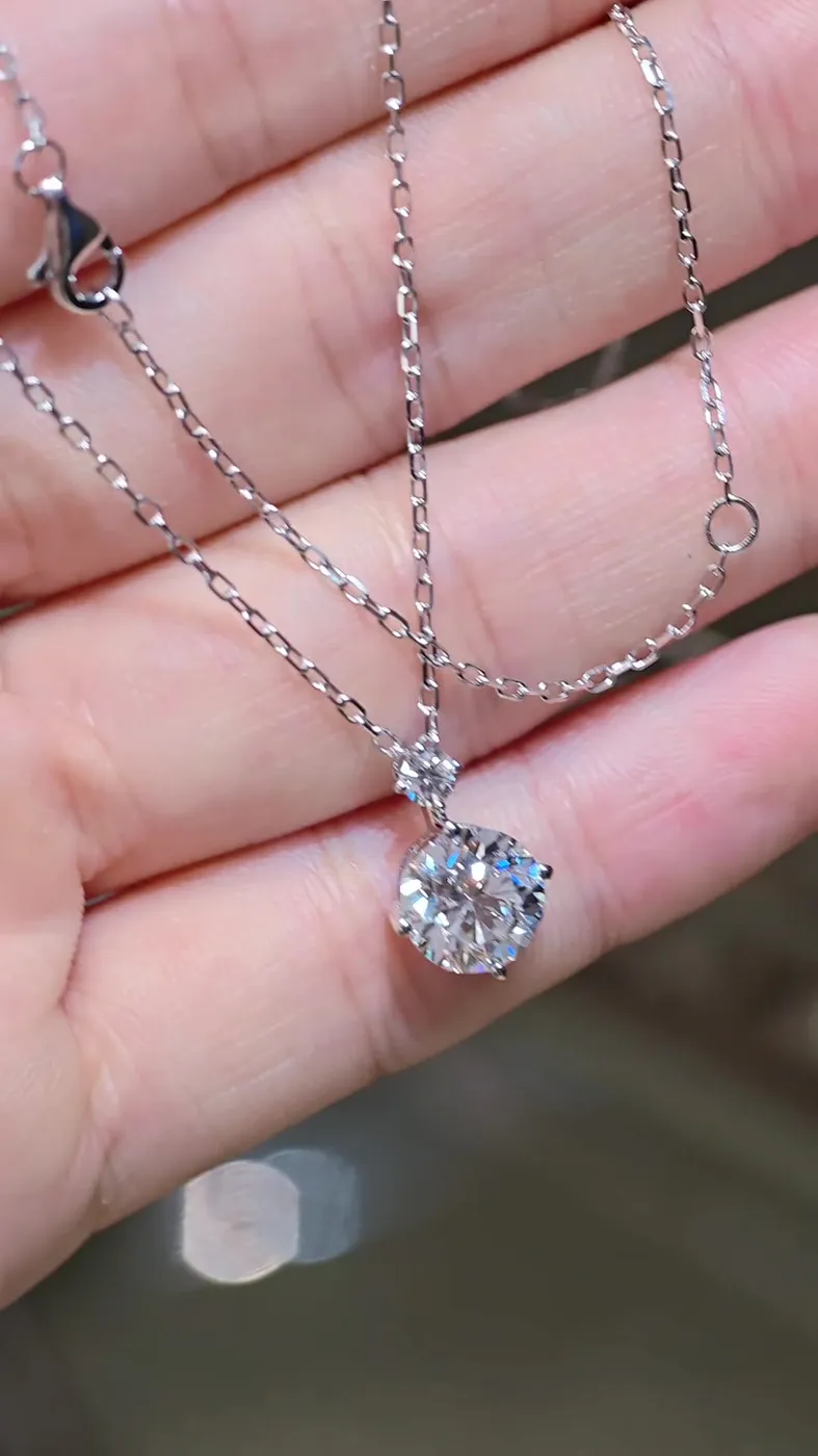 Подвеска «Круг», 2,26 ct — фото 2