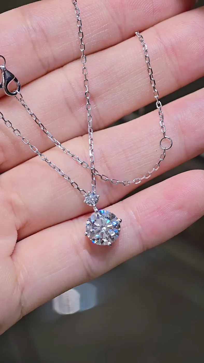 Подвеска «Круг», 2,26 ct — фото 3