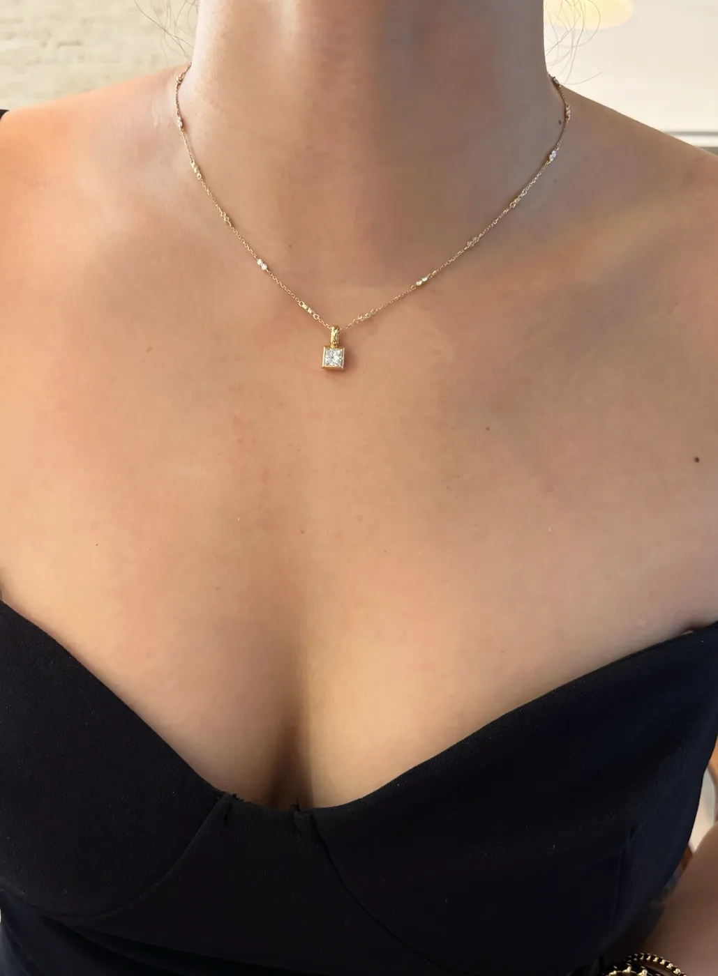 Подвеска «Кушон», 0,5 ct — фото 7