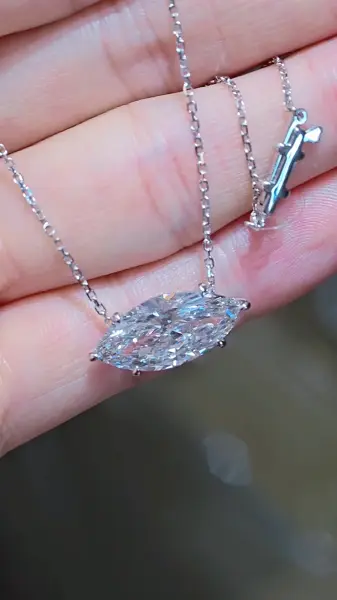Подвеска «Маркиз», 5,02 ct