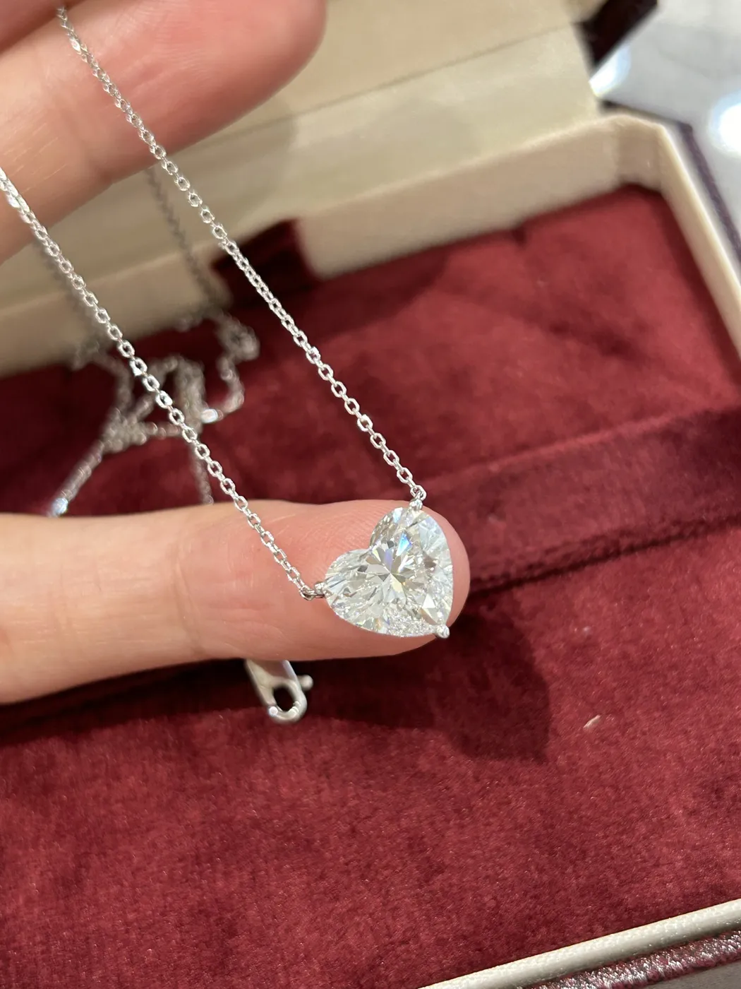 Подвеска «Сердце», 3 ct — фото 1