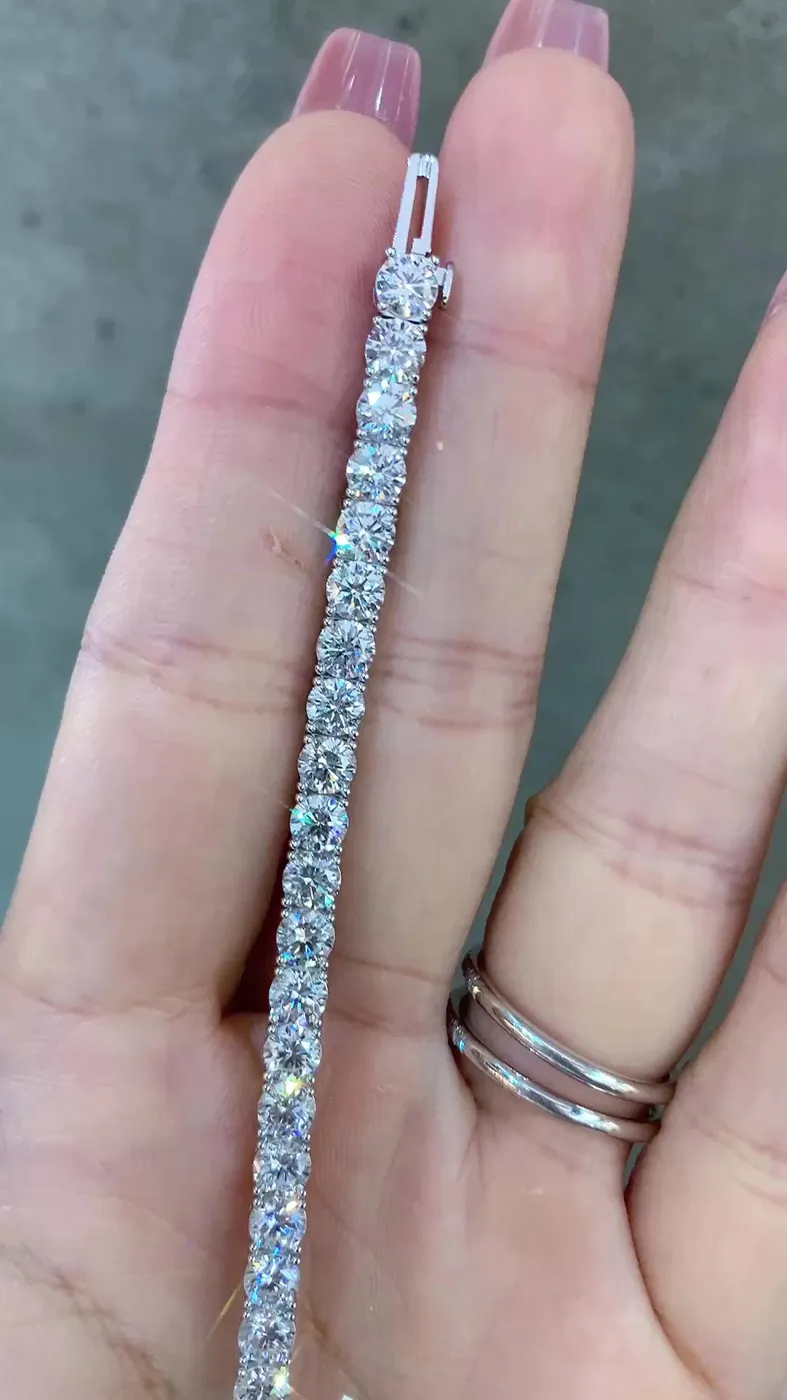 Теннисный браслет «Круг», 12 ct — фото 1