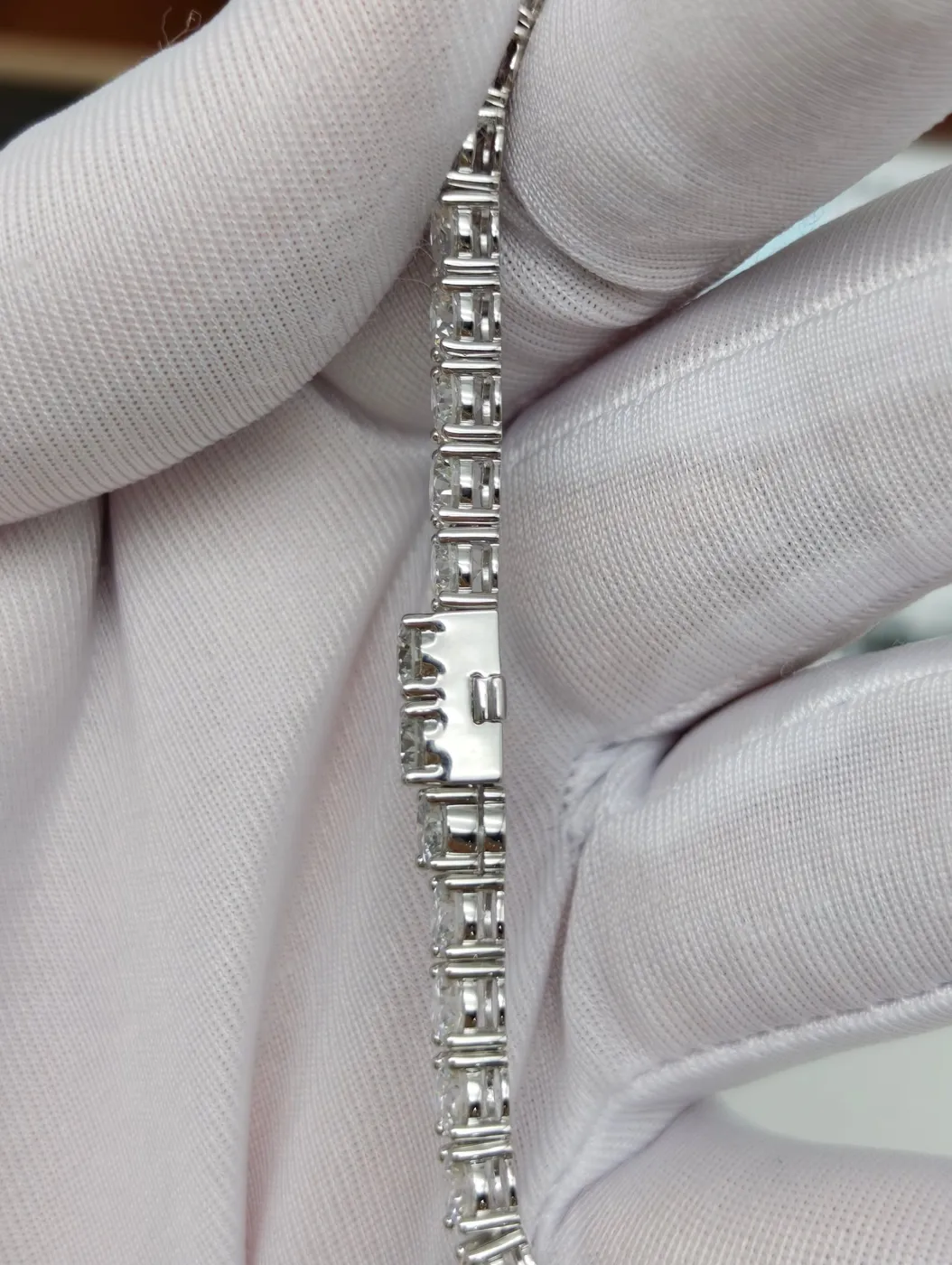 Теннисный браслет «Круг», 15 ct — фото 3