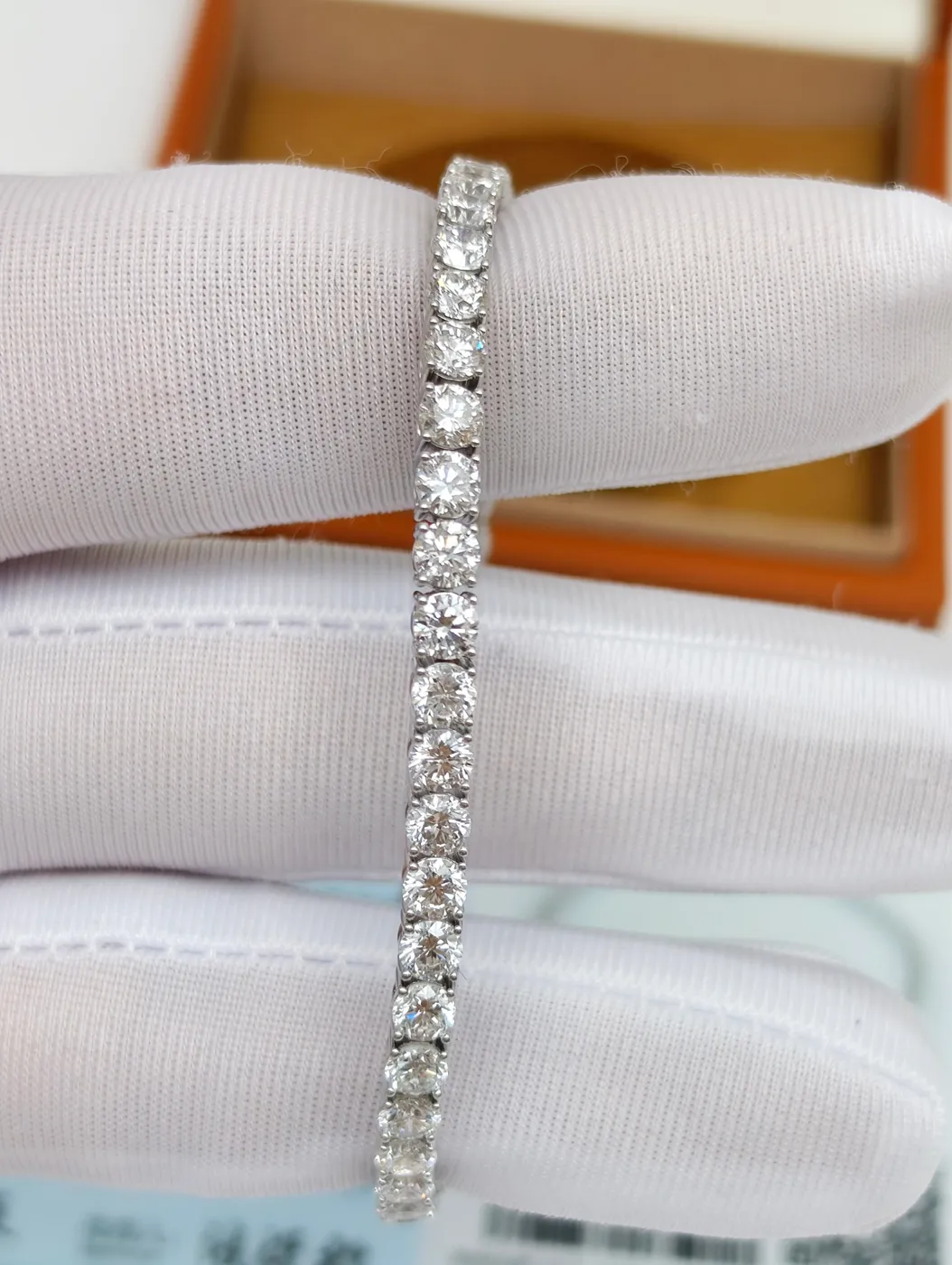 Теннисный браслет «Круг», 8 ct — фото 1