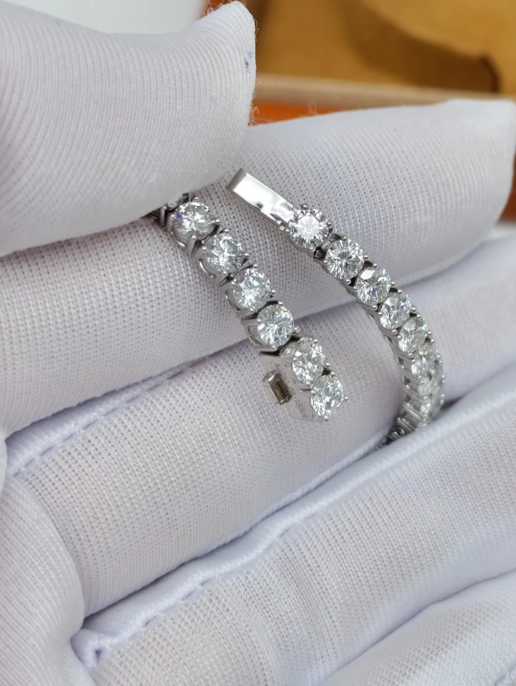 Теннисный браслет «Круг», 8 ct — фото 3