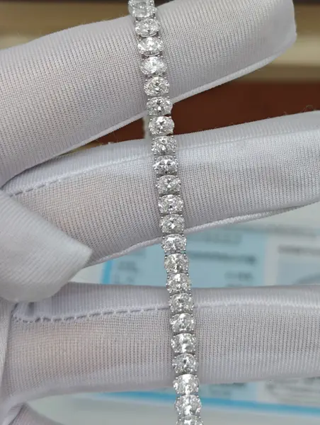 Теннисный браслет «Овал», 10,6 ct