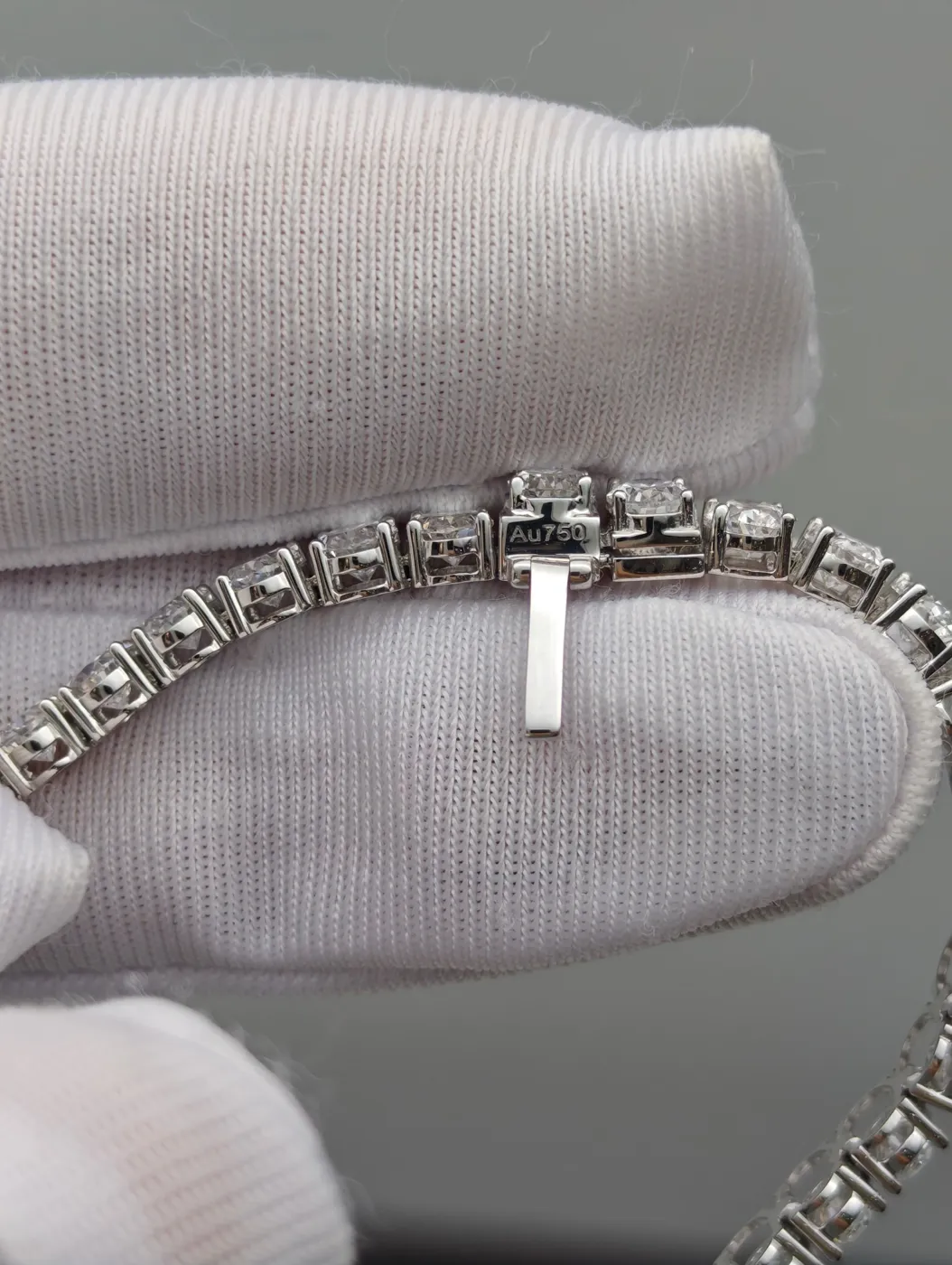 Теннисный браслет «Овал», 10,6 ct — фото 2